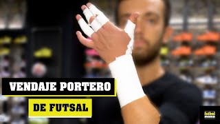 VENDAJE PARA PORTEROS DE FÚTBOL SALA / Dedos y muñeca -