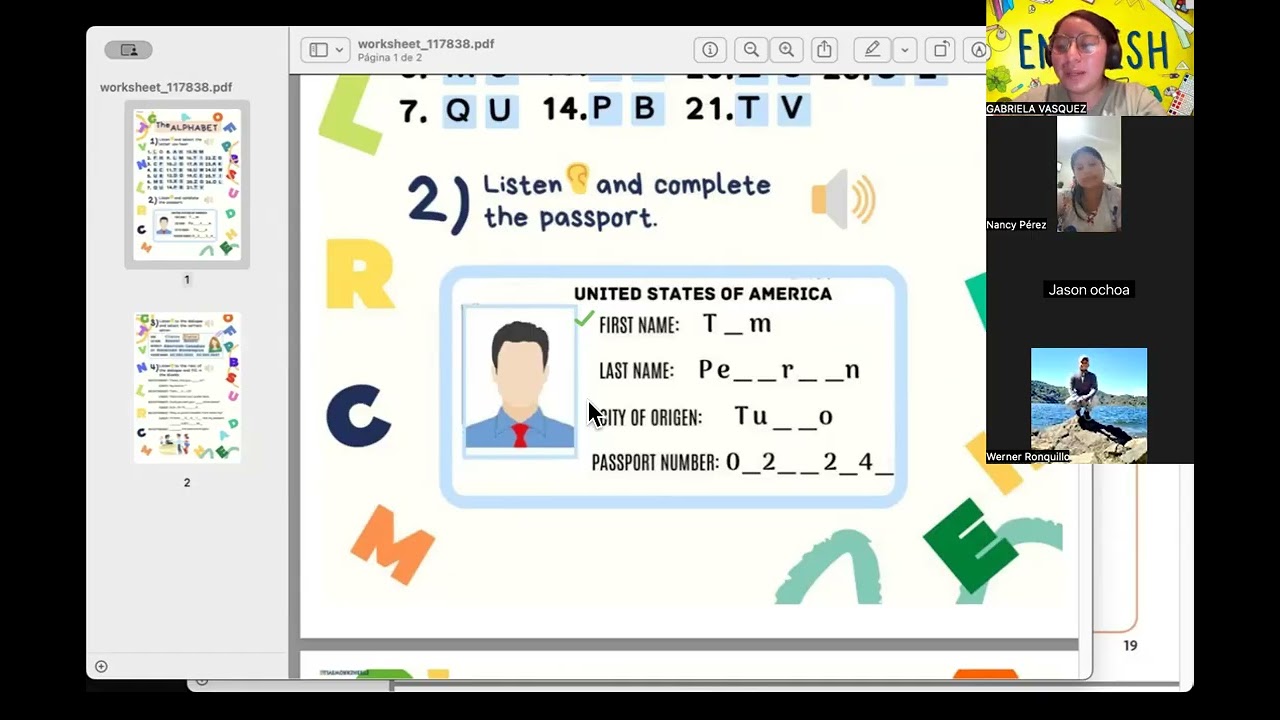 ENGLISH CLASS 6:00PM 16/02/2026