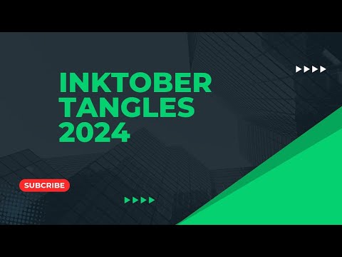Inktober tangle 2024