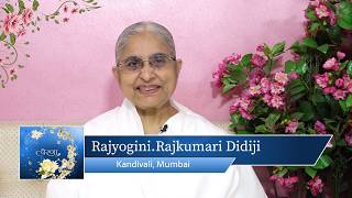 Bk.Rajkumari Didiji - Kandivali , Mumbai - MH - प्रेरणा - 721