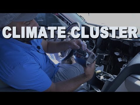 How to Remove a Climate Control Cluster (HVAC Control Module) - 2010 Subaru Outback