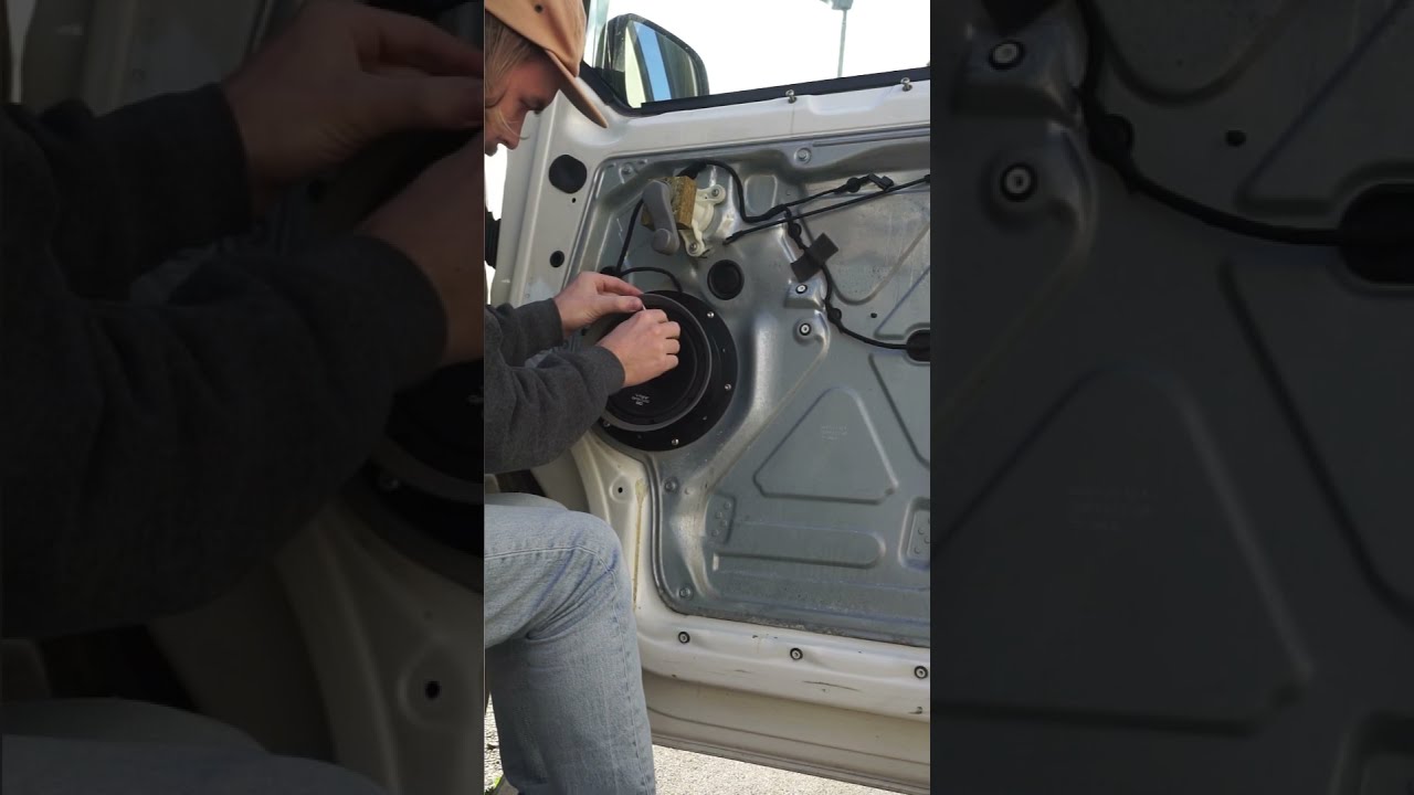 Upgrading The Speakers In My VW Transporter T5 Van Shorts