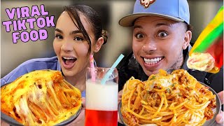 Trying VIRAL TIKTOK Food Trends! **WEIRDLY DELICIOUS!**