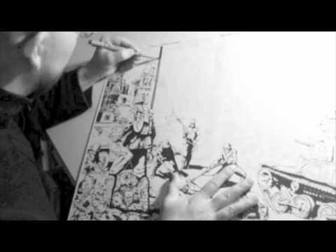 Aaron Campbell Drawing the Nanking Massacre: Green...
