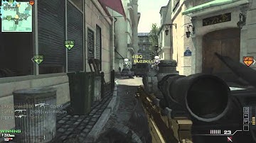 MW3 theater mode quad edited feed msr sniping