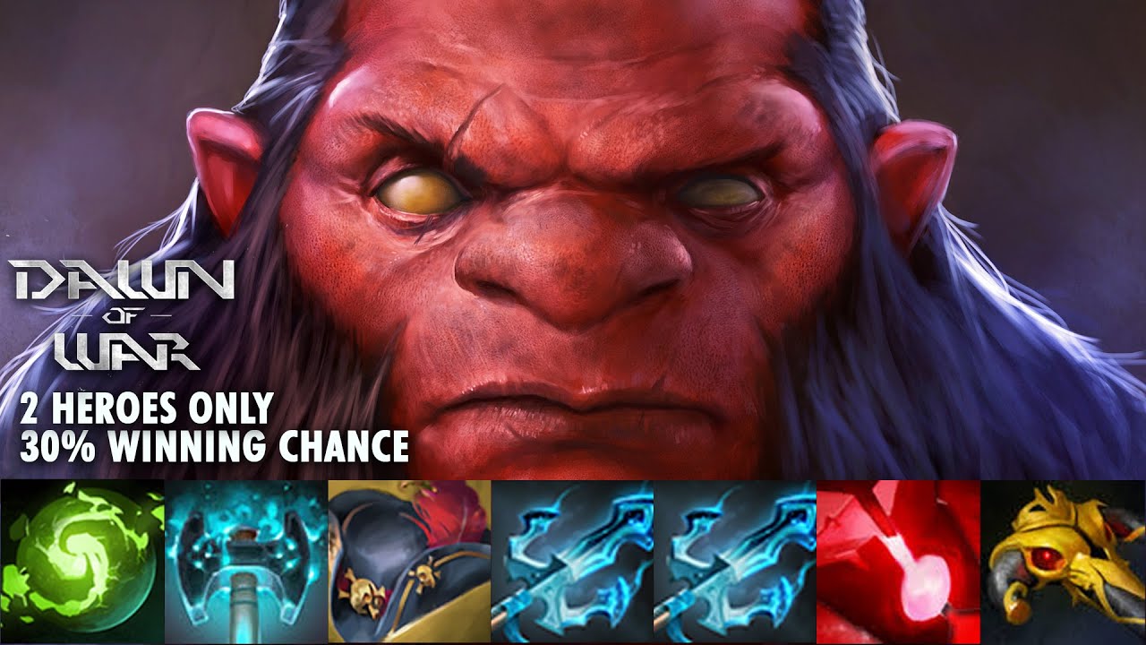 How to win Dawn of War with only 2 heroes - MDG Dota2