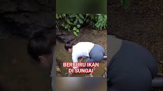 CEWEK BERBURU IKAN DI SUNGAI #movie #nostalgiajamandulu