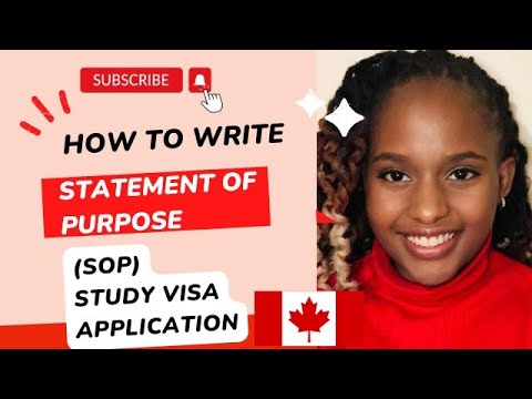 How to write a strong Statement of Purpose (SOP) for your Study visa ...