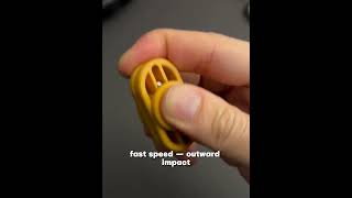 Why does this spinner react twice?