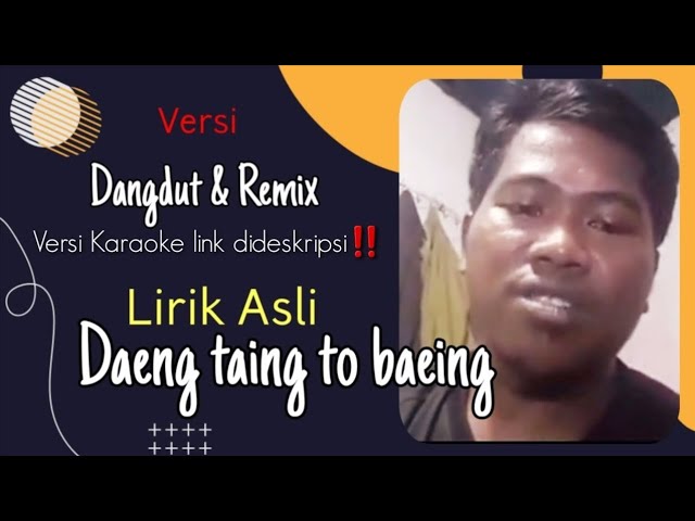 Lagu Viral ‼️ Dir Dur Daeng    Lirik Asli #lagulucu #laguviral #lagutiktok class=