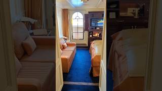 Sea Cloud Spirit from Sea Cloud Cruises Balcony Cabin Walkthrough #shorts #seacloudcruises @InTheLoopTravel