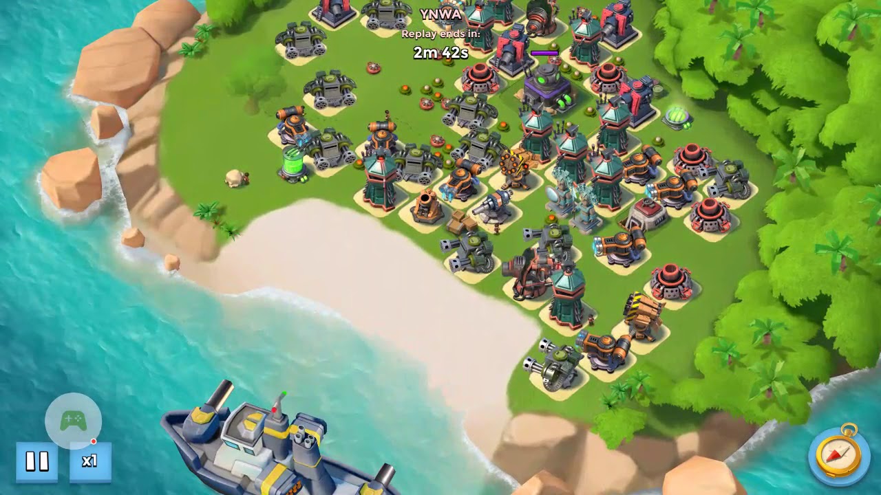 Boom Beach Dr T Stage 7 TMeds May 22nd/2018 Gunboat Energy Gain Tribal Boost