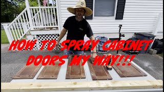 SPRAYING CABINET DOORS OUTSIDE!!! by Science Monkey 2,442 views 10 months ago 13 minutes, 15 seconds