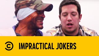 Post-Quarantine Q Scares Away A Waiting Room Patient | Impractical Jokers