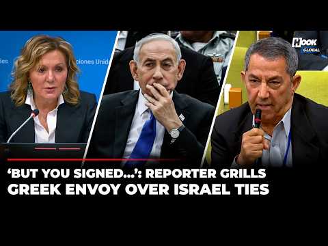 ‘Against the Will of Your People…’: Reporter Confronts Envoy Over Greece’s Ties with Netanyahu