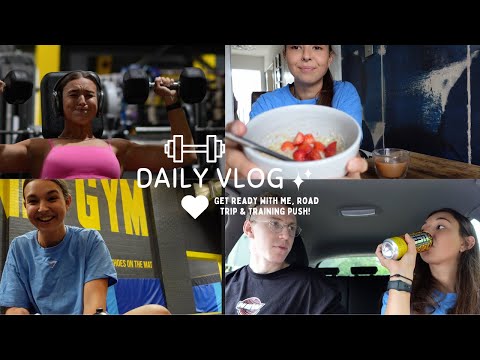 DAILY VLOG - Get ready with me, road trip & training push! | Laura Belgrave