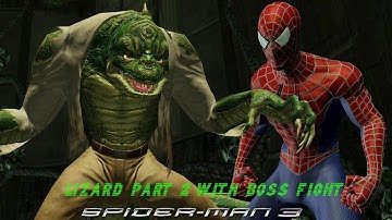 Spider-Man 3: The Video Game - The Lizard Part 2 (4K 60fps)