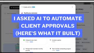 I Asked AI to Fix My Client Feedback Process (3-Step Workflow)