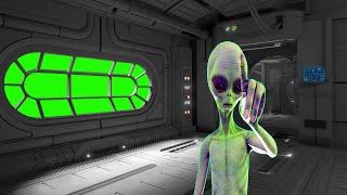 Spaceship Room Free Background Green Screen - Space Greenscreen - Sci Fi Room Background