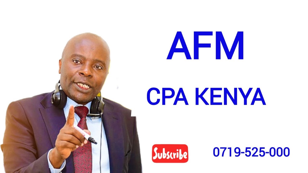 AFM Advanced Methods of Handling Risk-Scenario Analysis-CPA KENYA