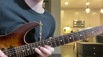 String Skipping Diminished Lick