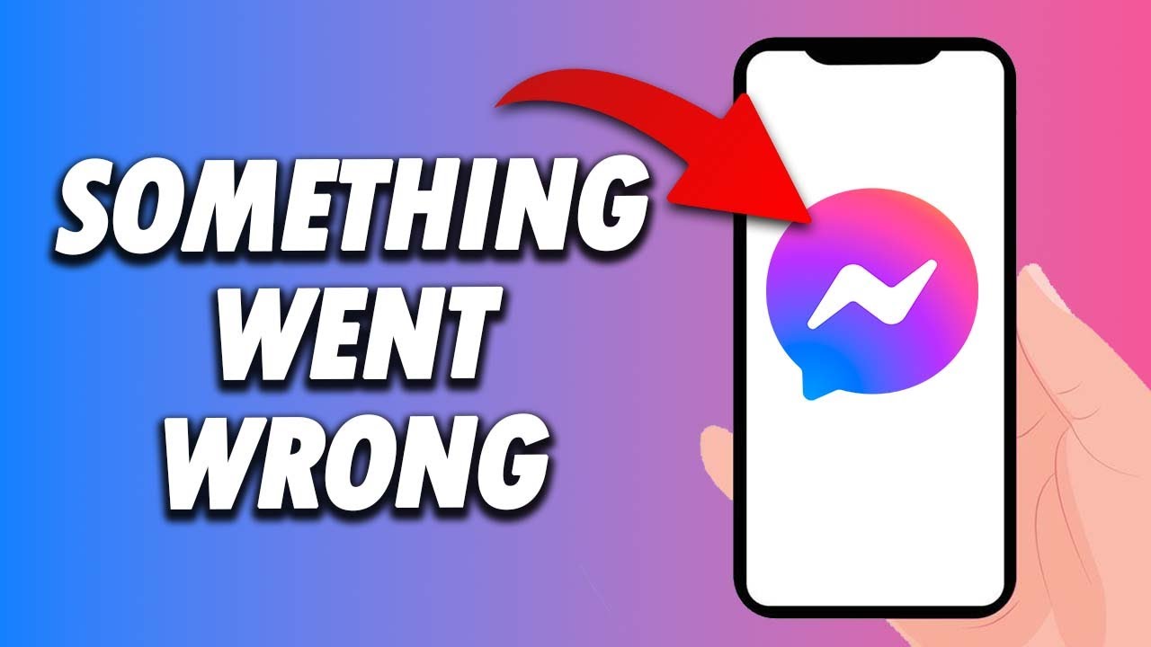 How To Fix Messenger App Something Went Wrong 2024 - YouTube