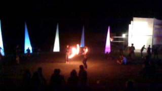 Eclipse Festival 2009 - Solar Stage and Fire Poi