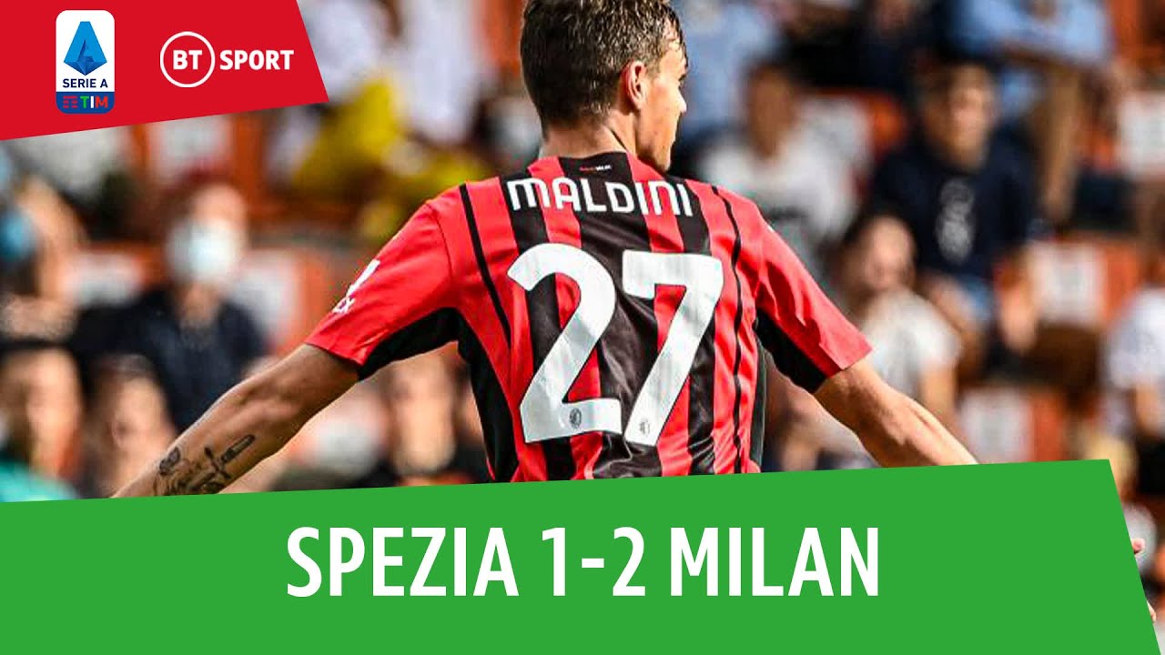 Spezia vs Milan (1-2) | Paolo Maldini’s son Daniel inspires Rossoneri win | Serie A Highlights