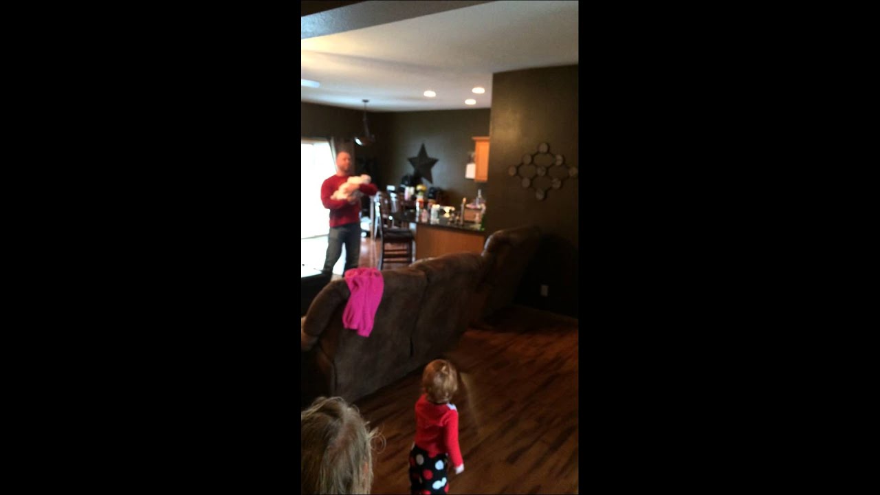 Dropping baby prank. Hilarious.