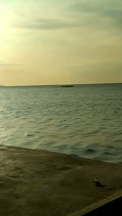 tepi pantai #shorts #ntt #kupang #kotakupang #pantai #laut #sore #ombak #sunset #city