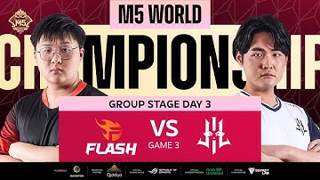 ENG M5 Group Stage Day 3  FL vs LG  Game 3