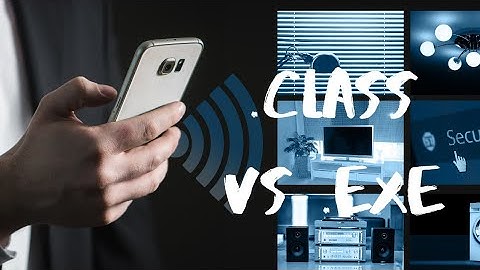 Difference between .exe and .class file
