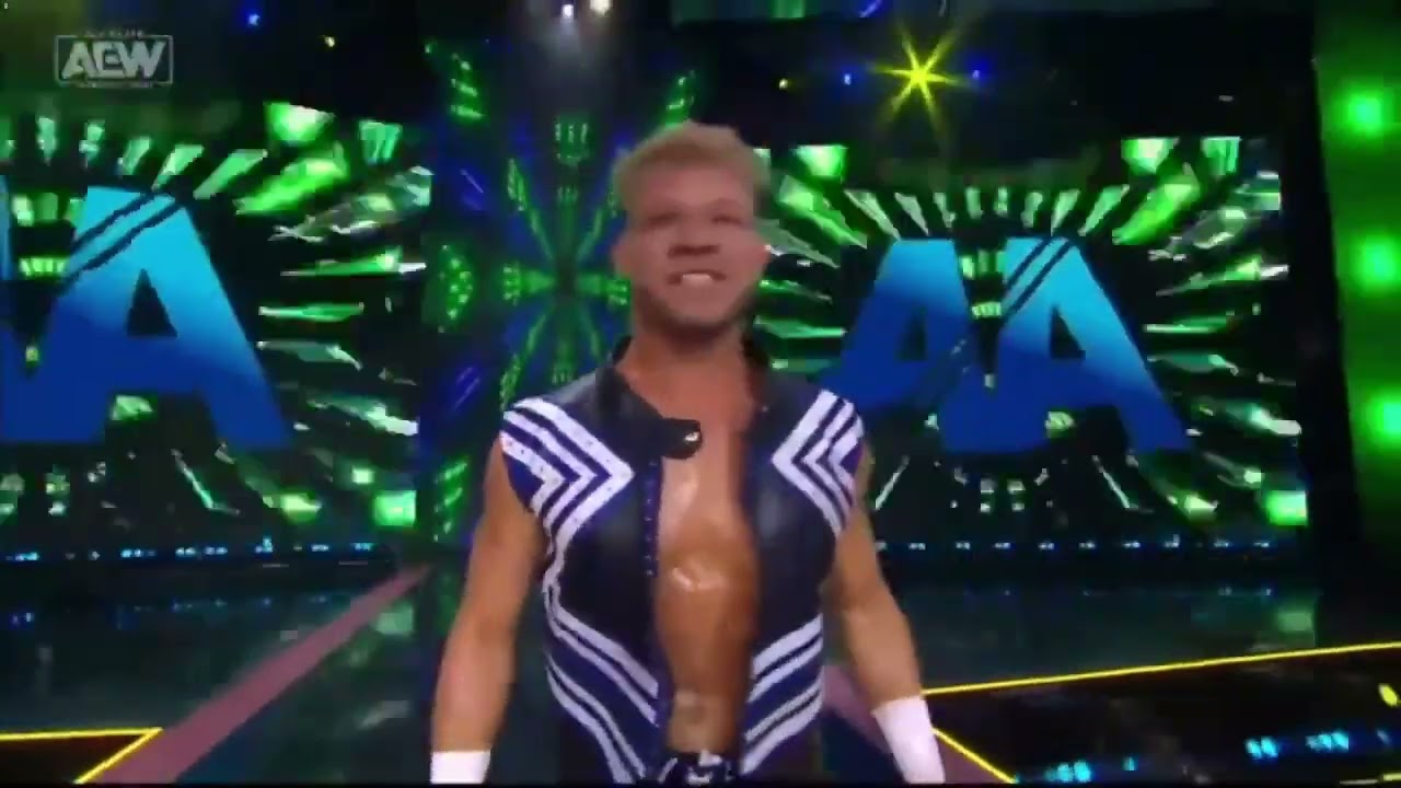 Action Andretti Entrance: AEW Collision Oct.21,2023