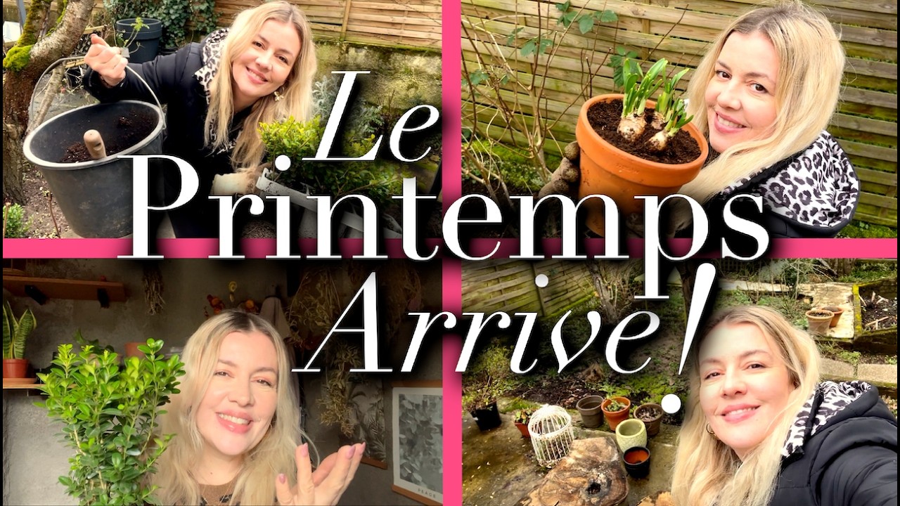 EMBELLIR SON JARDIN POUR LE PRINTEMPS: HAUL & PLANTATIONS