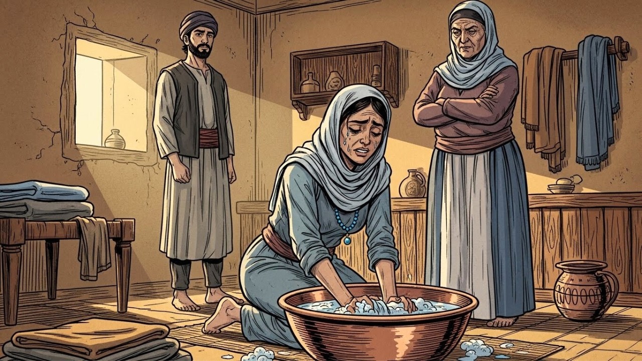 قصة زوجة اكتشفت أن زوجها تزوجها فقط لخدمة والدته… فقررت رد الصاع صاعين في غيابه!