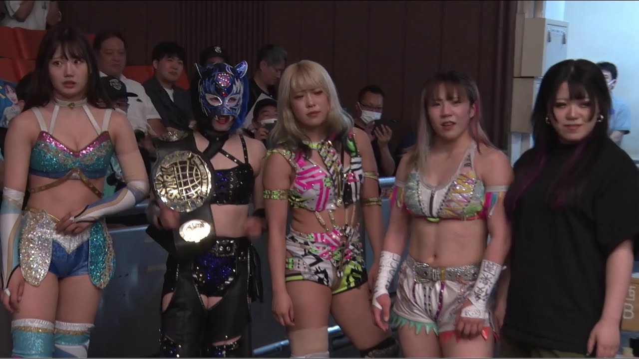 【スターダム】新ユニットは新世代！スターライト・キッド、AZM、星来芽依、天咲光由、そして鈴季すずが合体！試合ハイライト -6.29後楽園ホール大会-【STARDOM】