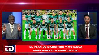 Los once titulares | El posible planteamiento de Marathón y Motagua para ganar la final de ida.