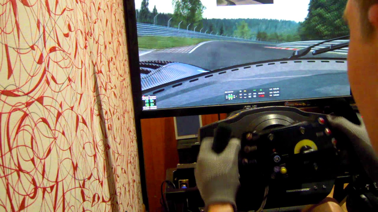 Круг по северной петле, на руле GLSW 1