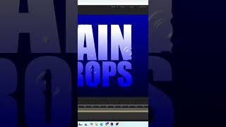 Information Rain Drops Effect in After Effects | Visual Art News