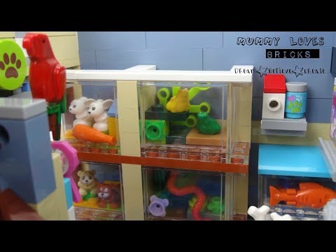 LEGO Pet Shop 10218  Custom renovations and revamp