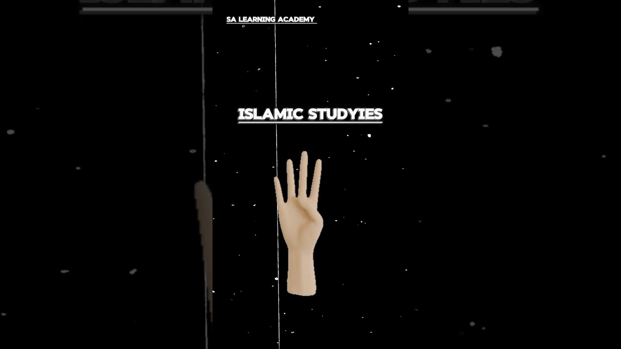 Islamist MCQS for SST