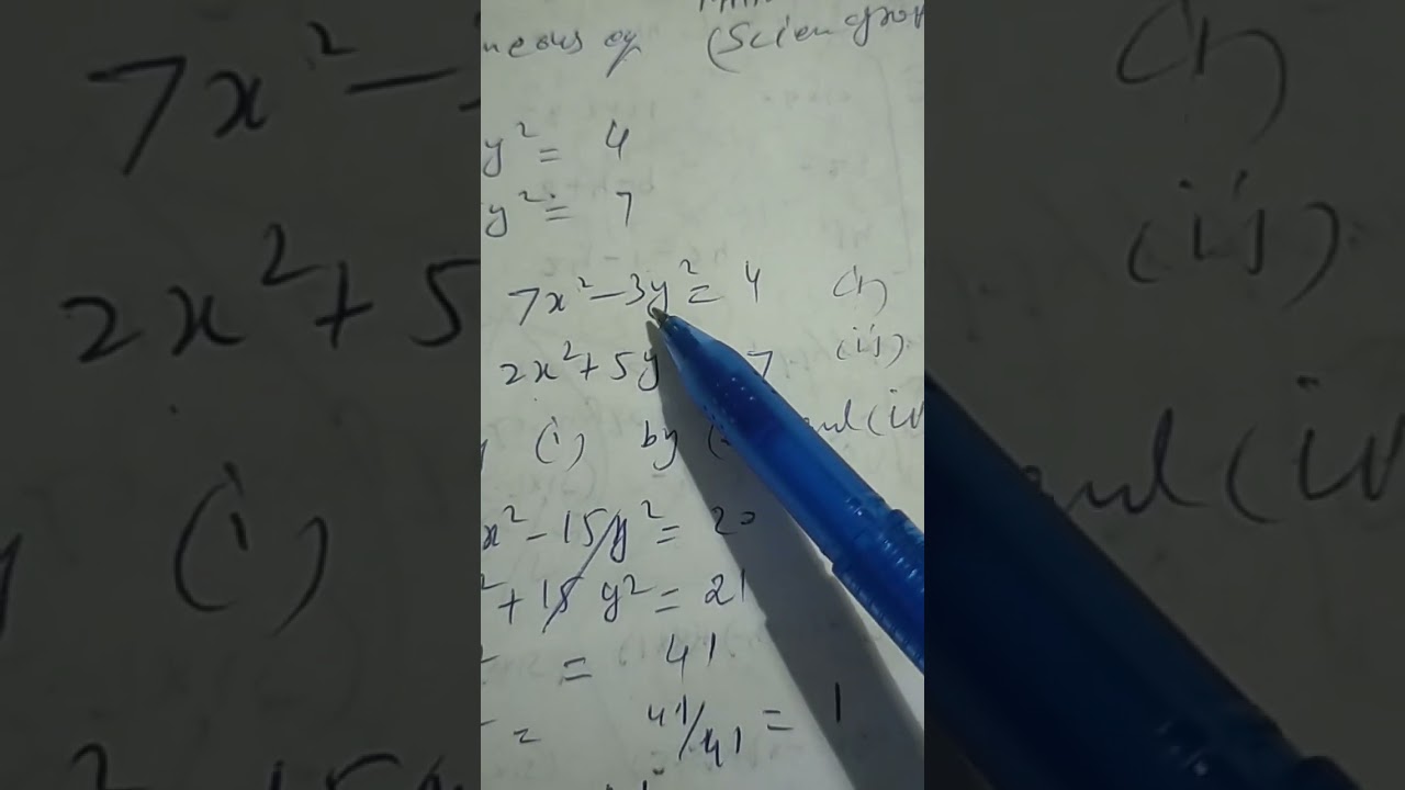 exercise 2.7 Questions 9 class 10th Maths science group