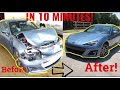 Rebuilding A Wrecked Subaru BRZ In 10 Minutes Rebuilding A Wrecked Subaru BRZ In 10 Minutes