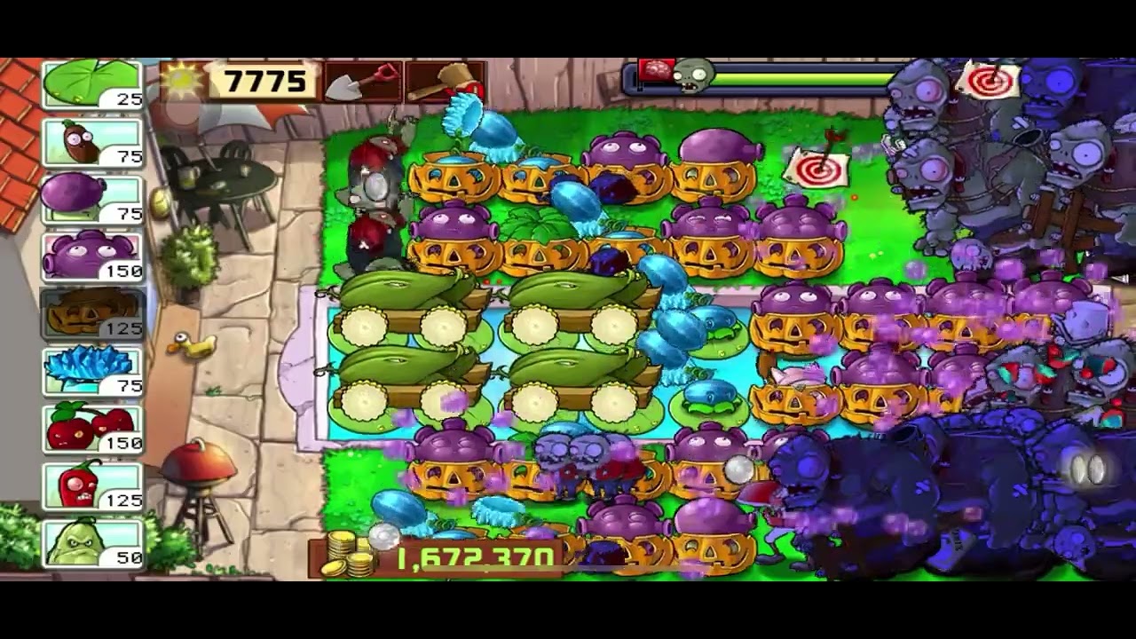 144 Flags 🔥 Plants vs Zombies Last Stand Endless Best Strategy HD