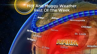 Parts of the Midwest and Gulf Coast face extreme heat