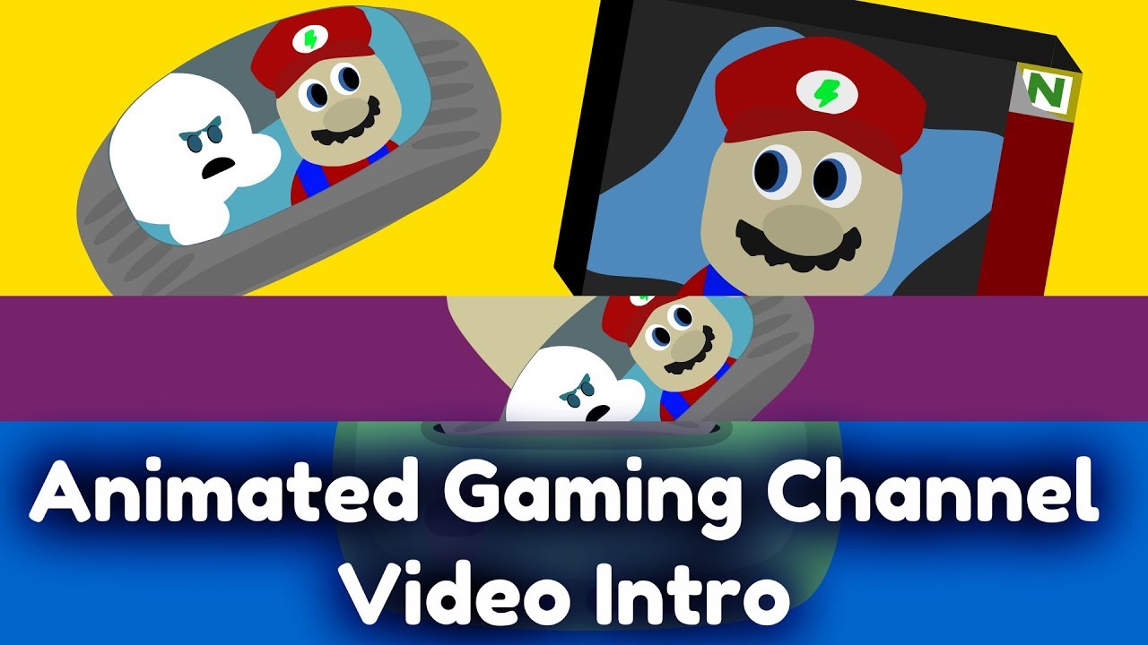 Animated Gaming Channel Intro for SomeGuyNamedNate - YouTube