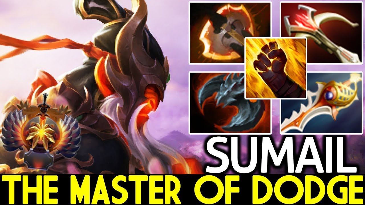 SUMAIL [Ember Spirit] The Master of Dodge Cancer Gameplay 7.25 Dota 2