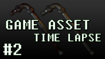 Lead Pipe - Game asset time lapse #2