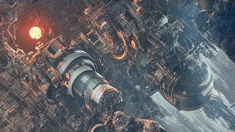 SPACE JOURNEY | With Cosmic Background Ambient | AI generated 2D Animation | Stable Diffusion