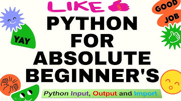 How to Use Input, Output and Import Function in Python